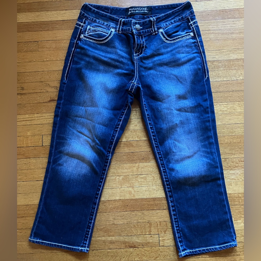 Maurices Dark Blue Women Jeans